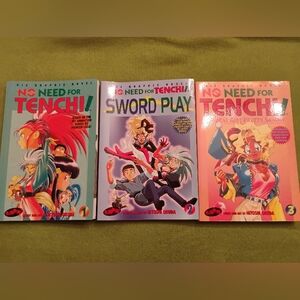 2001 No Need for Tenchi! Viz Graphic Novel (Manga) Volume 1 to 3